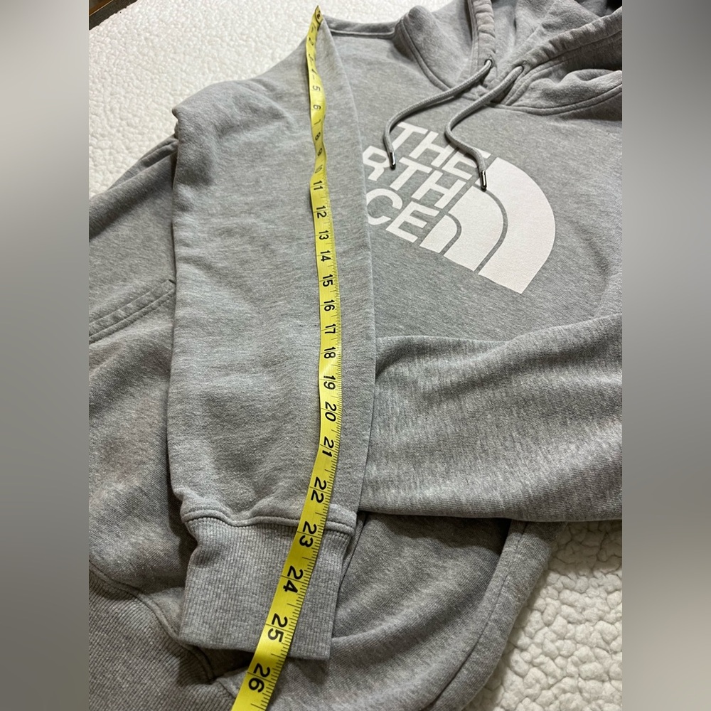 North Face Hoodie Sweatshirt Heather Gray Mens Small - Picture 6 of 6